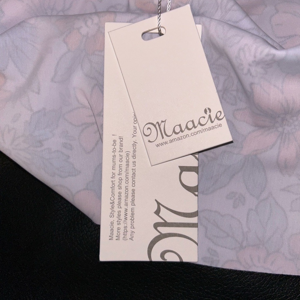 NWT! Floral Maternity Swim Dress - Picture 4 of 8